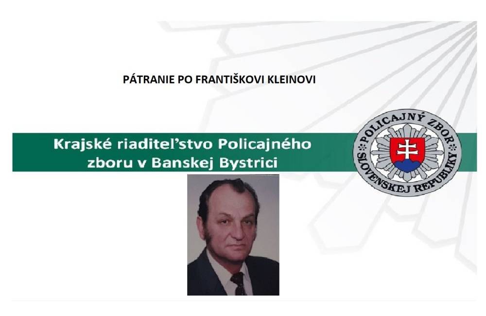Foto: František je nezvestný už viac ako 7 mesiacov, rodina sa obáva o jeho život