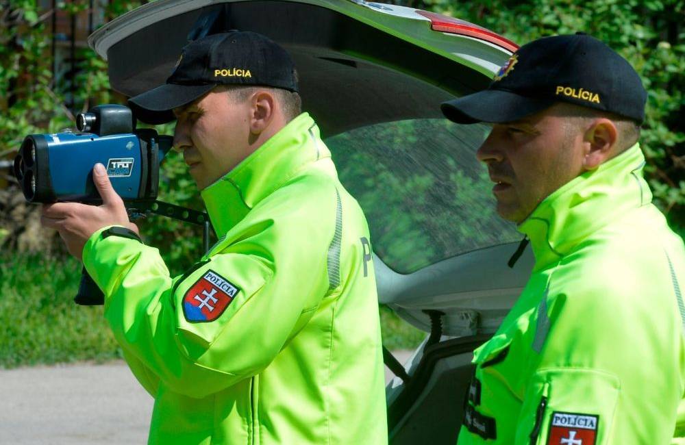 Foto: Policajná akcia vo viacerých okresoch Banskobystrického kraja, vodiči pozor na rýchlosť