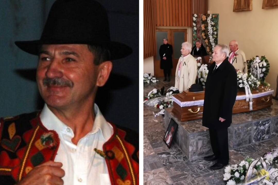 Foto: VIDEO: Po minúte ticha zaznel veľký potlesk. V Rimavskej Sobote sa lúčili s folkloristom Vladimírom Petrincom