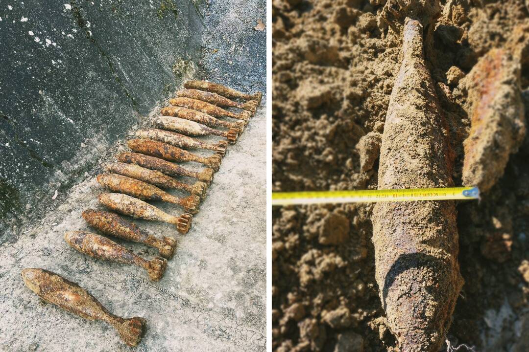 FOTO: V obci Šávoľ našli muníciu z 2. svetovej vojny. Obsahovala trhavinu, museli evakuovať škôlku