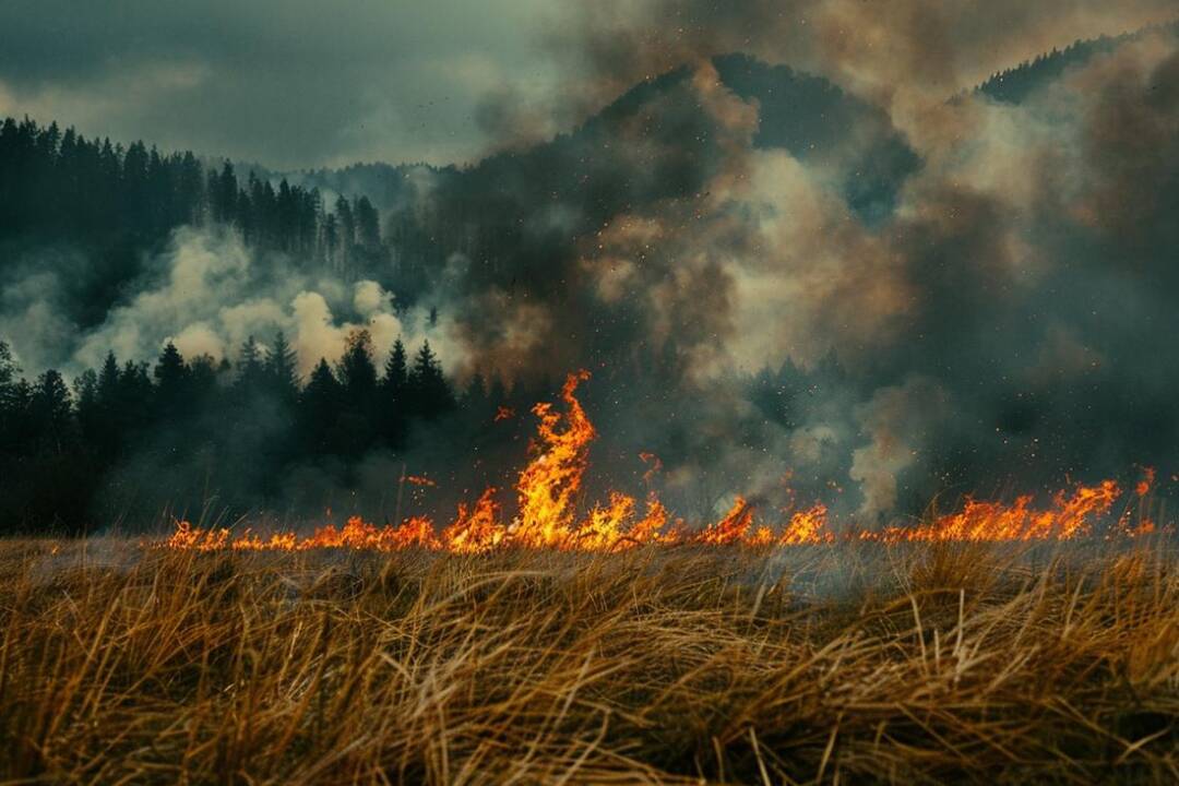 Jedna zápalka dokáže spôsobiť tragický požiar. Aká pokuta hrozí za vypaľovanie trávy?