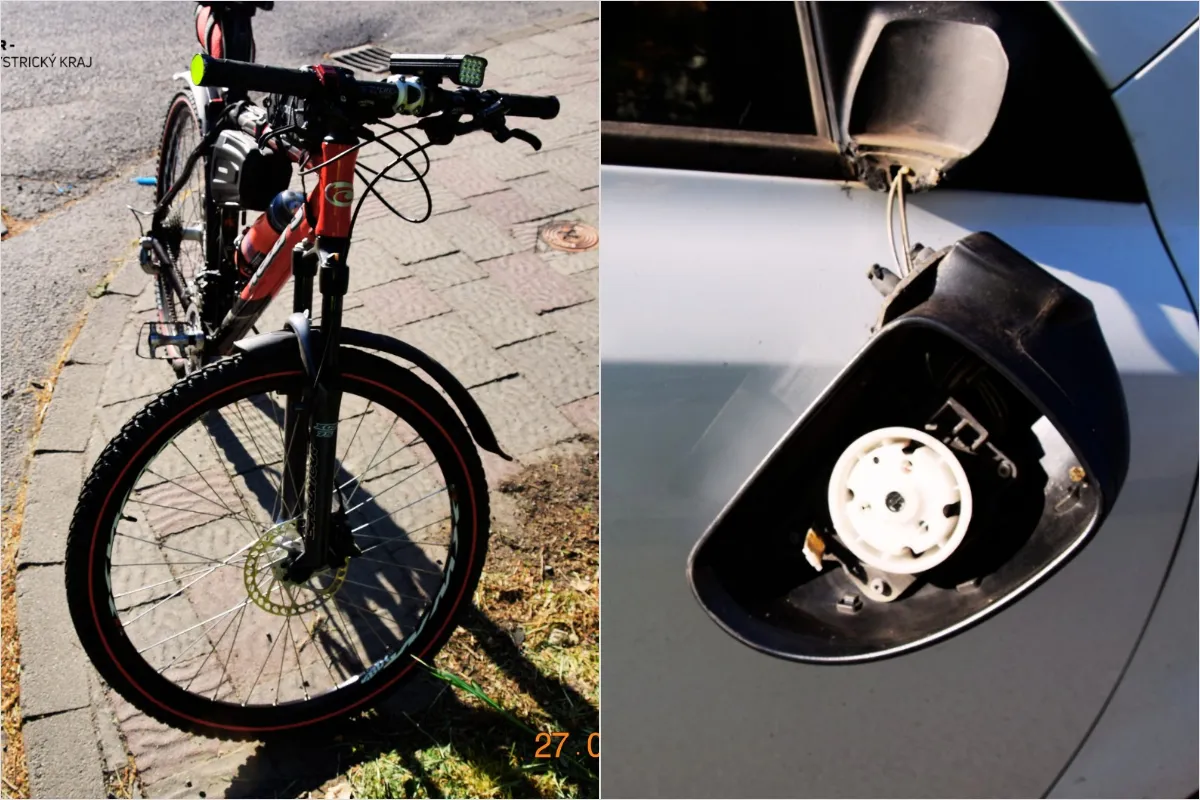 FOTO: V Lučenci nedal vodič prednosť cyklistovi, so zraneniami ho previezli do nemocnice