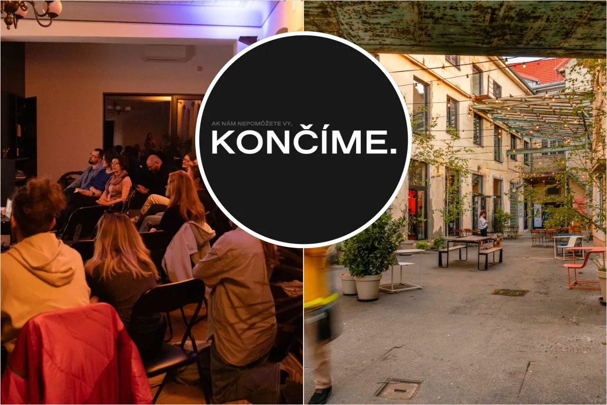 FOTO: Aj v Bystrickom kraji bojujú kultúrne centrá o prežitie, bez pomoci ľudí môžu zaniknúť, posielajú im mrazivý odkaz