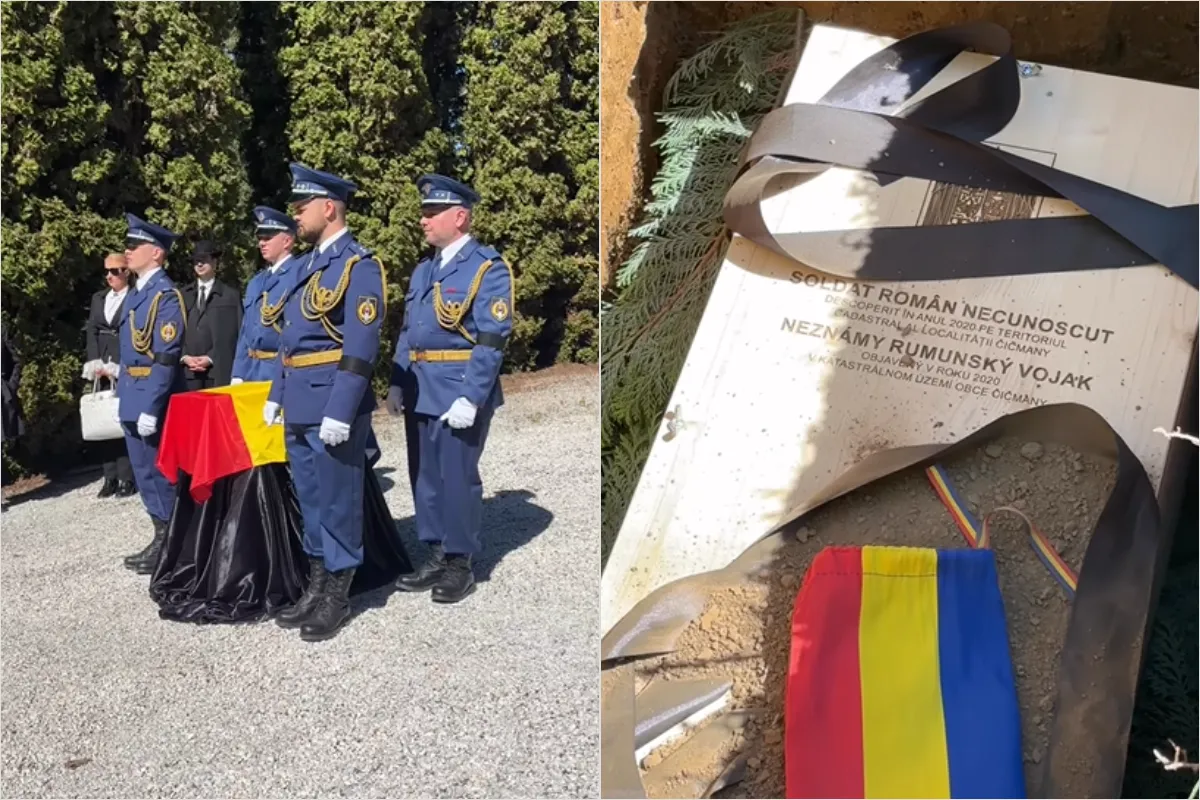 VIDEO: Neznámy rumunský vojak našiel miesto posledného odpočinku vo Zvolene, jeho  pozostatky našli pred pár rokmi
