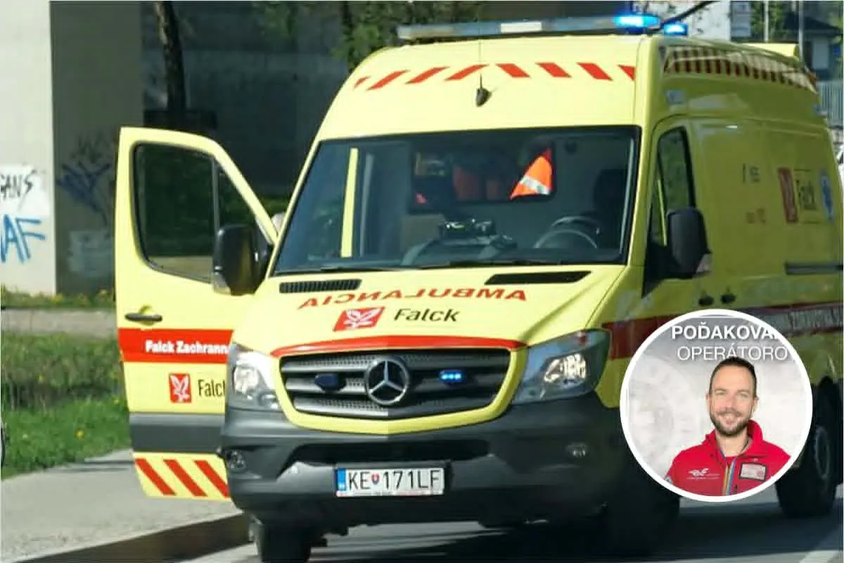 Operátor tiesňovej linky mal hovor, na ktorý nezabudne. Malý chlapec zachránil život otcovi, pomoc dostal aj v Bystrici