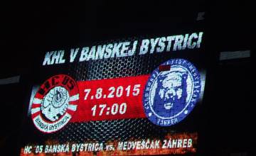 Oslavy 10.výročia HC 05 Banská Bystrica na domácom ľade s Medveščakom Záhreb
