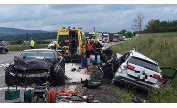 Tragická nehoda: Vodič Audi nedal prednosť v jazde a po zrážke prišiel o život