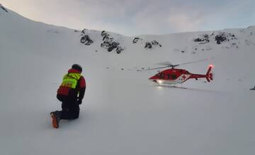 Fotenie kamarátov na Chopku skončilo hrozivým pádom. Zasahovali aj leteckí záchranári z Bystrice