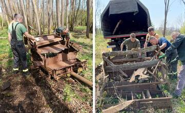 FOTO: Pri zaniknutých dedinách Turie Pole a Lešť našli vojenské vozidlá z 2. svetovej vojny