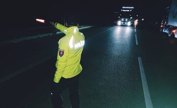 FOTO: Policajná akcia ROADPOL v Banskej Bystrici. Kamióny boli pod drobnohľadom