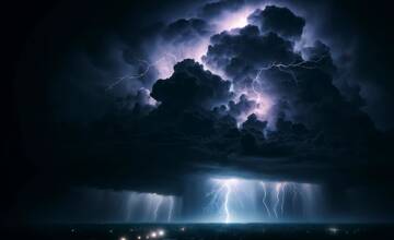 K Banskej Bystrici sa blíži veľká búrka: Pre celý kraj platia výstrahy, očakáva sa lejak aj krúpy