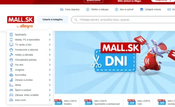 Mall.sk definitívne končí, pohltilo ho Allegro, zákazníkov čakajú od apríla zmeny. Poukážky platia len do marca