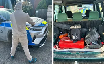 Policajti chytili zlodejov, kradli v Banskej Bystrici. ZastaviIa ich triviálna chyba, vodič nemal zapnutý pás