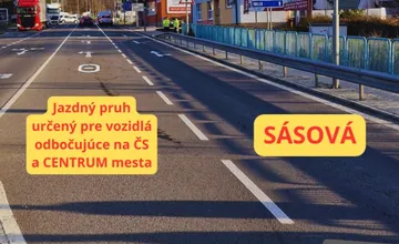 Polícia odporúča vodičom smerujúcim do Banskej Bystrice využívať tieto jazdné pruhy, predíde sa kolónam