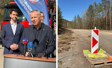 FOTO: Bystričania sa dočkali, po 35 rokoch dokončia cestu na Pršiansku terasu, pribudne aj chodník