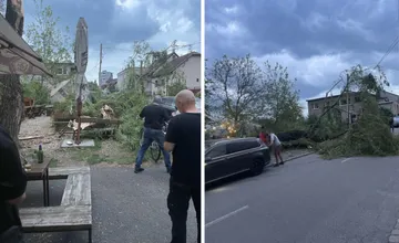 FOTO: Hostinec Pod Vŕbou prišiel o svoju ikonickú vŕbu. Bude nám veľmi chýbať, smútia Zvolenčania
