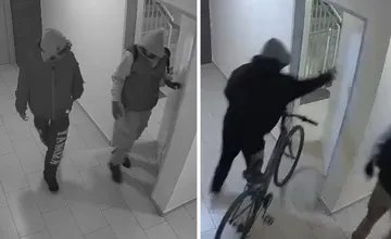 FOTO: V Banskej Bystrici dvaja zlodeji kradli bicykle, majiteľ ponúka za ich nájdenie odmenu