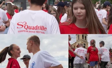 VIDEO: Na námestí vo Zvolene to ožilo štvorylkou. Podarilo sa nádejným tanečníkom prekonať svetový rekord?