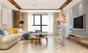 Čistý vzduch na dosah - prach a roztoče nemajú vďaka centrálnemu vysávaču a rekuperácii šancu