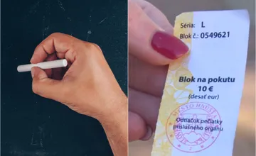 Rodina z Hnúšte dostala ako jediná pokutu za kriedový nápis, nahlásil ju samotný primátor