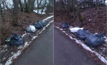 V obci pri Krupine sa objavila čierna skládka. Miestni sú nahnevaní a hľadajú vinníka, hrozí za to mastná pokuta