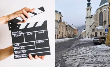 FOTO: V Banskej Štiavnici obmedzí dopravu natáčanie zahraničného seriálu, kam a kedy sa nedostanete?