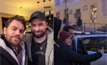 VIDEO: Hviezda Upírskych denníkov Paul Wesley nakrúca v Štiavnici, fanúšikov potešil návštevou miestnej kaviarne