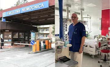 Chrípka priviedla 50-ročnú pacientku na hranicu života, lekári z Trenčína a Banskej Bystrice jej zachránili život
