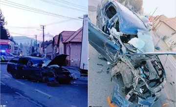 AKTUALIZOVANÉ: V okrese Lučenec došlo k vážnej nehode auta a kamiónu, účastníčkou bola aj policajtka