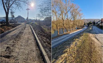 FOTO: Vo Vlkanovej vzniká cyklotrasa, ktorá v budúcnosti spojí Bystricu a Zvolen. Pozrite si aktuálne zábery