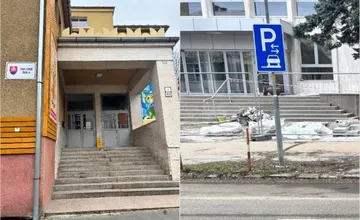 FOTO: Ranný príchod žiakov do škôl v centre Zvolena spôsobuje chaos a nervozitu, mesto hľadá riešenia