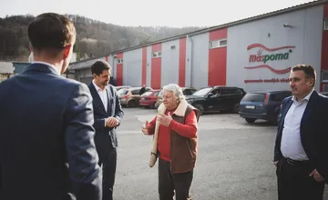 FOTO: Rodinná firma Mäspoma zo Zvolena sa podľa svojho zakladateľa nebojí ani ťažkých časov, jej rozvoj podporí aj župa