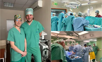 FOTO: Výnimočná operácia v Rooseveltovej nemocnici: Žene s nádorovým ochorením odstránili dva orgány