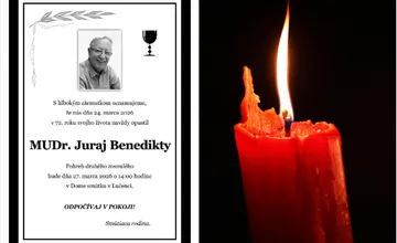 Vo veku 72 rokov zomrel uznávaný očný lekár Juraj Benedikty, o zrak pacientov sa staral v Lučenci a vo Veľkom Krtíši