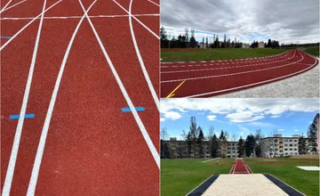 FOTO: Vo Zvolene dokončujú atletický ovál, kedy ho mesto plánuje otvoriť? Pozrite si aktuálne zábery