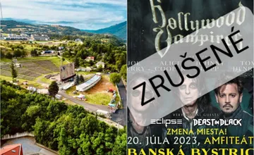 Kapela Hollywood Vampires s Johnnym Deppom čelí v Amerike žalobe za zrušený koncert v Banskej Bystrici