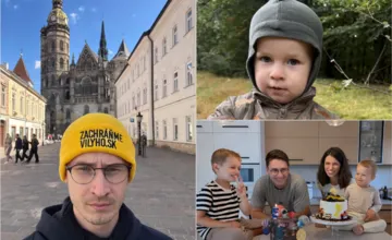 VIDEO: Richard prejde naprieč Slovenskom pešo 429 km. Hľadá milión ľudí, ktorí mu pomôžu zachrániť synčeka