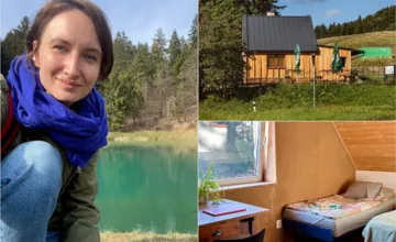 Spisovateľku Grétu očarila unikátna Hájovňa v Štiavnici, kde niekoľko dní písala novú knihu