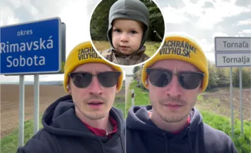 Richard kráča Slovenskom, aby vyzbieral peniaze pre chorého synčeka. V Rimavskej Sobote potreboval náhlu zdravotnú pomoc