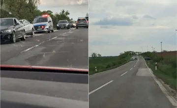 Pozor, v rovnakom úseku pri Rimavskej Sobote došlo k dvom nehodám, doprava je obmedzená