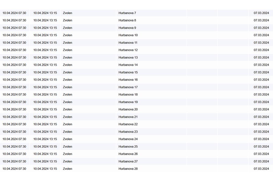 FOTO: Odstávka elektriny vo Zvolene, foto 8
