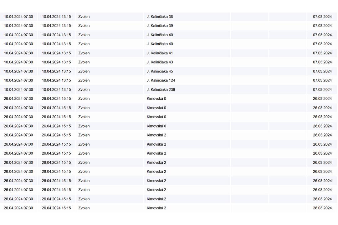 FOTO: Odstávka elektriny vo Zvolene, foto 13