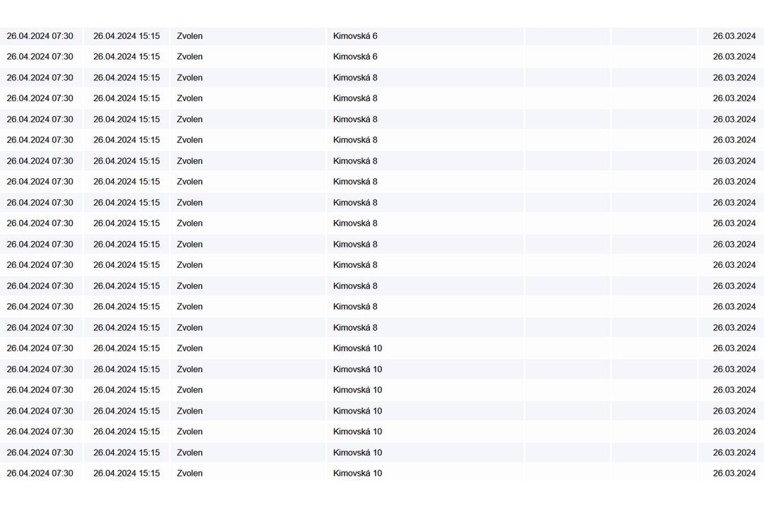 FOTO: Odstávka elektriny vo Zvolene, foto 15