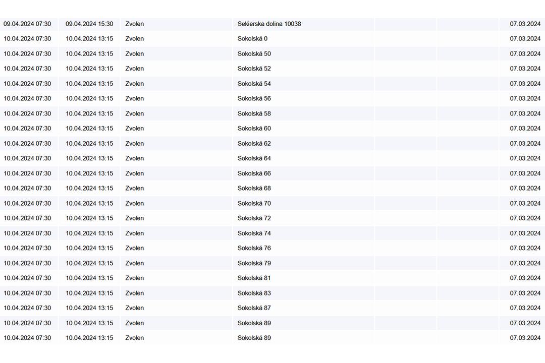 FOTO: Odstávka elektriny vo Zvolene, foto 24