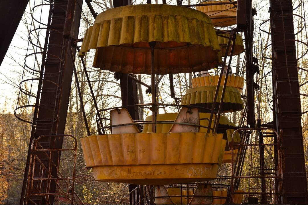 FOTO: Mestá duchov Černobyľ a Pripjať, foto 257