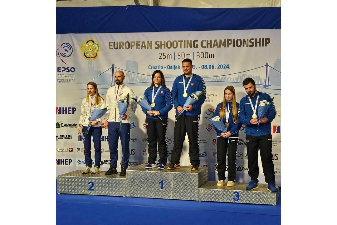 FOTO: Vystrieľali si majstrovské tituly! Duklianski strelci zažiarili v Osijeku, foto 9