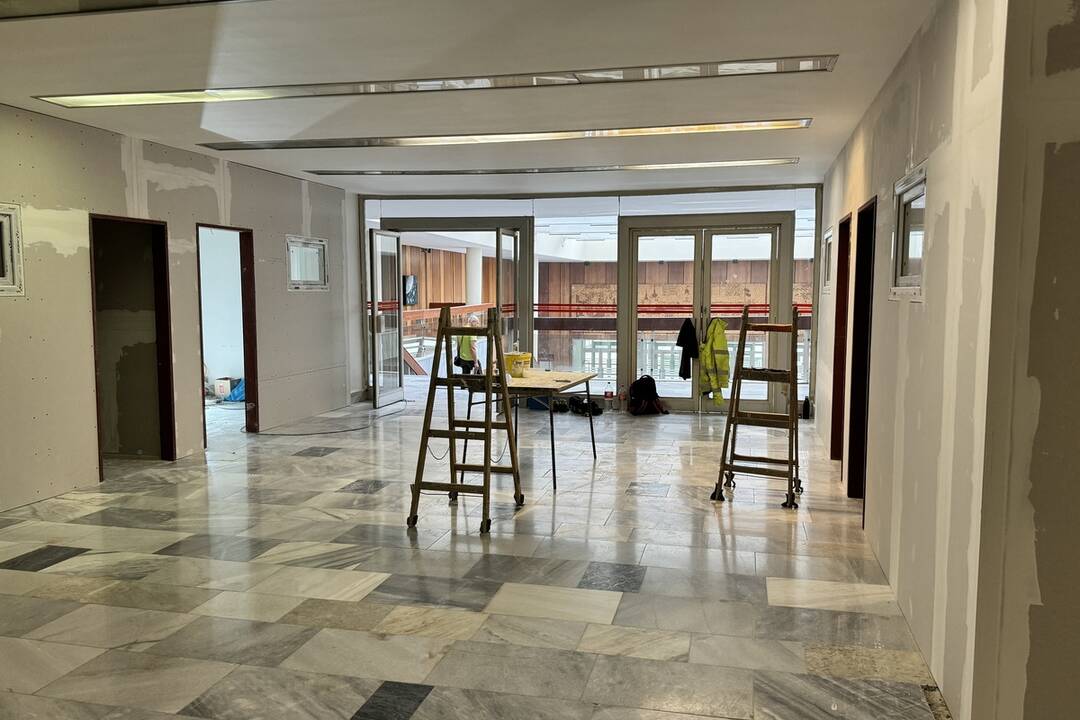 FOTO: Prestavba návštevnej haly Rooseveltovej nemocnice, foto 3