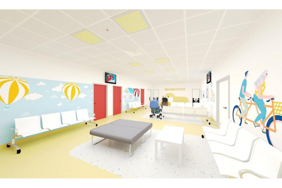 FOTO: V Banskej Bystrici zrekonštruujú rehabilitačné centrum pre deti, foto 2