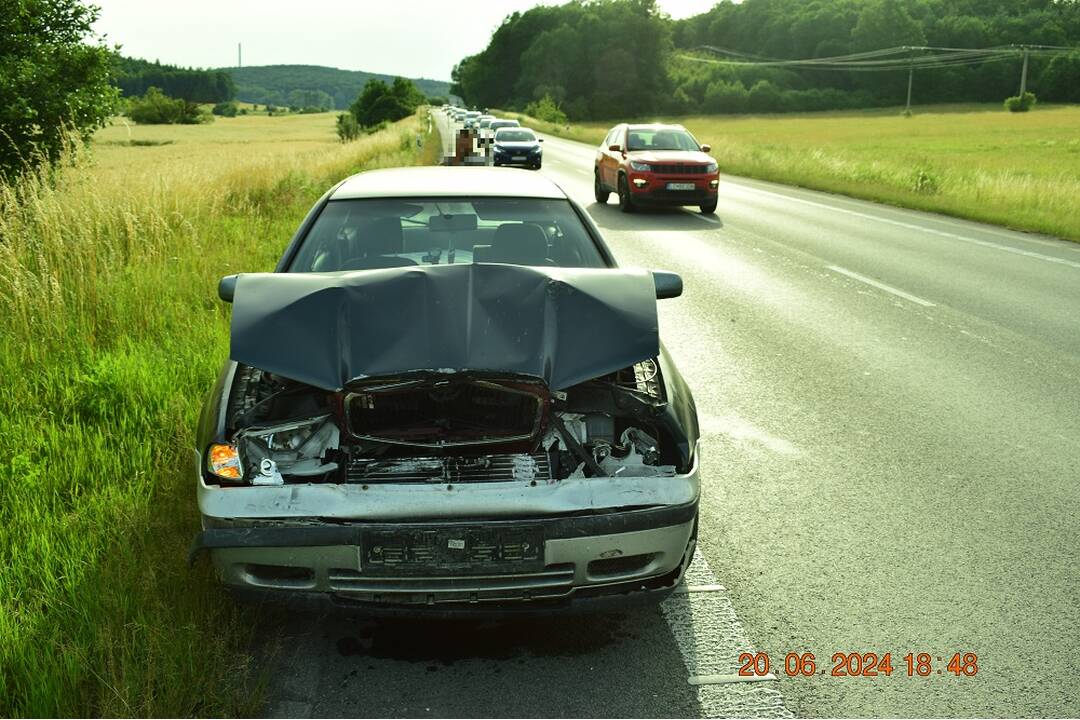 FOTO: Autonehoda na trase zo Zvolena do Detvy, foto 3