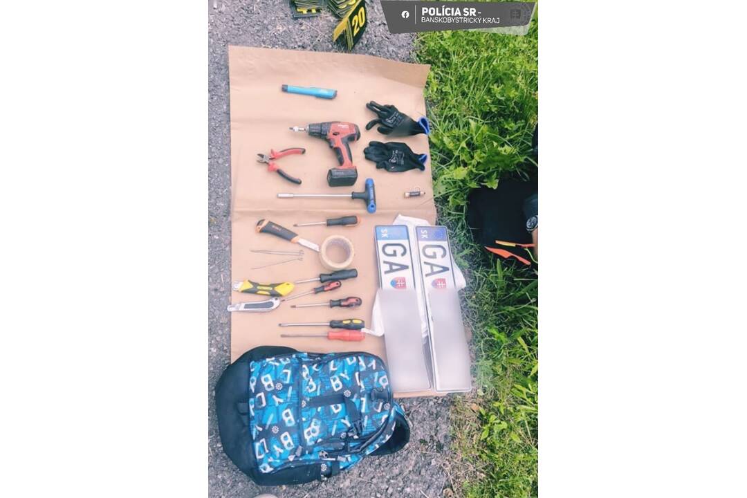 FOTO: Zadržaný páchateľ, foto 1